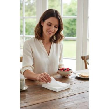 Imagem de Guardanapo Papel Folha Dupla 21x22cm - Kit 10 Pacotes - Congratulation