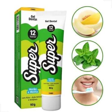 Imagem de Gel Dental Cimed Super 12h Melão e Menta 90g - Nobel