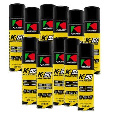 Imagem de KIT K50 Óleo DesIngripante Lubrificante 300ml KOUBE 12 Uni