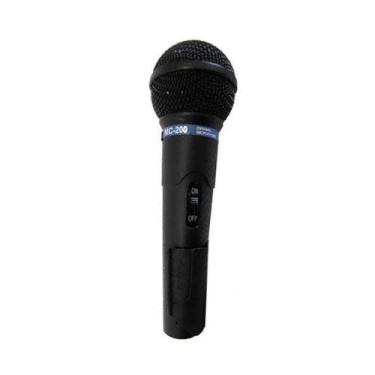 Imagem de Microfone Vocal Com Fio MC-200 PRETO - Leson