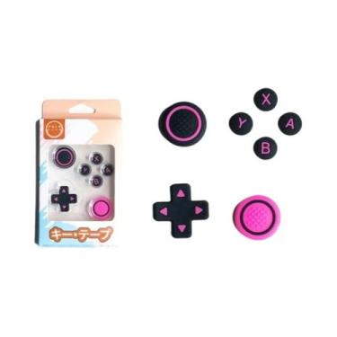 Imagem de Protetor Adesivo De Silicone Macio Para Botão D-Pad E Capa De Borracha