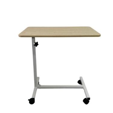 Imagem de Mesa Apoio Refeição Alimentação Leito Hospitalar Com Rodas Cama Box Al
