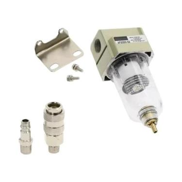 Imagem de Filtro Separador De Óleo E Água De Cobre Para Compressor De Ar 1/4, Co