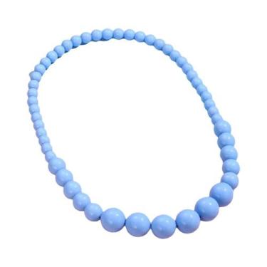 Imagem de Colar Elegante Feminino De Resina Com Imitação De Pérolas, Design Redo