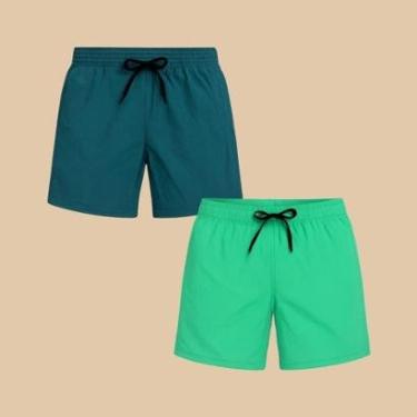 Imagem de Kit 2 Shorts Masculino Tactel Casual Praia-Masculino