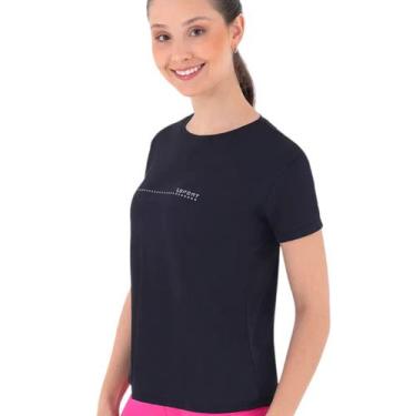 Imagem de Camiseta Esportiva Feminina Lupo Basica 77052-003, Preto, P