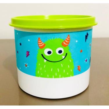 Imagem de Tupperware Importada Redondinha Monstrinho 500ml