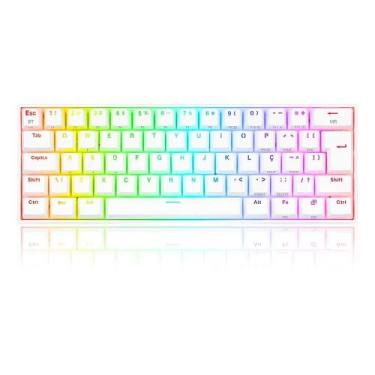 Imagem de Teclado Mecânico Gamer Redragon Draconic Pro, RGB, Switch Blue, USB, B