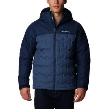 Imagem de Jaqueta Columbia Grand Trek III Down Hood Marinho Masculino, G