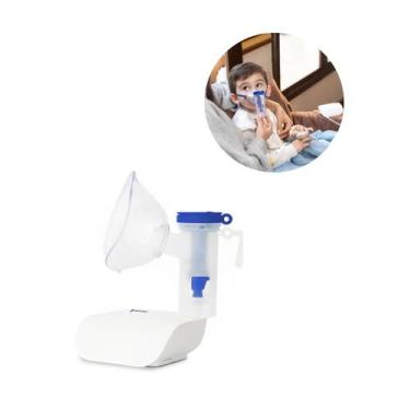 Imagem de Nebulizador Inalador de Ar Comprimido Adulto e Infantil - Dellamed