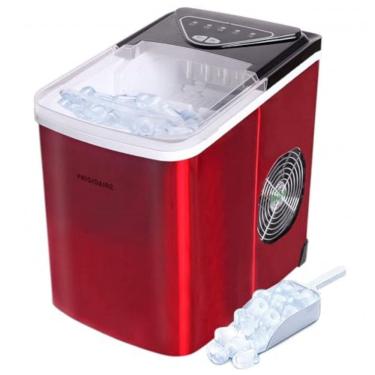 Imagem de Máquina de Gelo Automática Portátil Produz até 11kg, 24H, Cor, 110v, FRIGIDAIRE EFIC121 SSRED, Vermelho