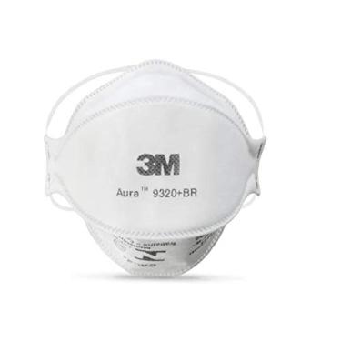 Imagem de Máscaras 3M Aura 9320 N95/PFF2 S/válvula (10 Unidades)
