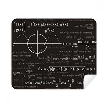 Imagem de Curve Graphs, fórmula matemática, cálculos, pano de limpeza, 2 peças, tecido de camurça