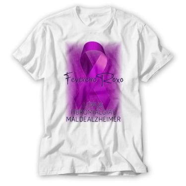 Imagem de Prevenção Com O Fevereiro Roxo Alzheimer Camiseta - Vidape