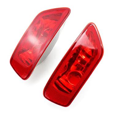 Imagem de MACHSWON Luzes refletoras de farol de neblina para para-choque traseiro para Jeep Compass Grand Cherokee 2011-2017, compatível com Dodge Journey 2012-2018 57010716AC 57010716AB; 57010717AC 57010717AB
