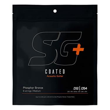 Imagem de Encordoamento 012 Coated SG Bronze Fosforo para Violão .012 - .054