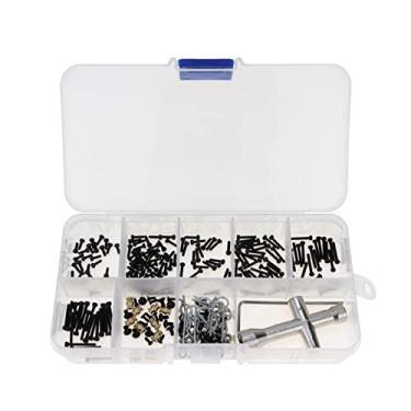 Imagem de Kit de ferramentas 252 x 1/24 RC para porcas de parafuso sortidas M1.4 para Axial SCX24