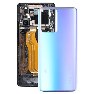 Imagem de HUANGYUNCHAO Acessórios telefônicos Tampa traseira da bateria de vidro para Xiaomi 11t/11t Pro Substituição do telefone celular