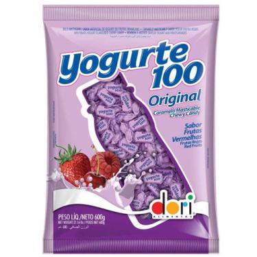 Imagem de Bala Yogurte 100 Frutas Vermelhas 600G Dori