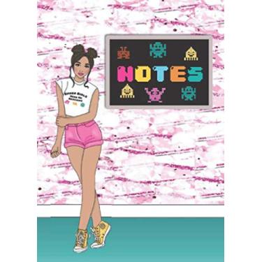 Imagem de Notes: 5”X7” Lined Notebook – Game On Medium Skin Tone (Fits B6 Traveler’s Notebook)