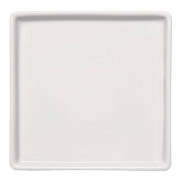 Imagem de Prato de Porcelana Quadrado para servi bolo