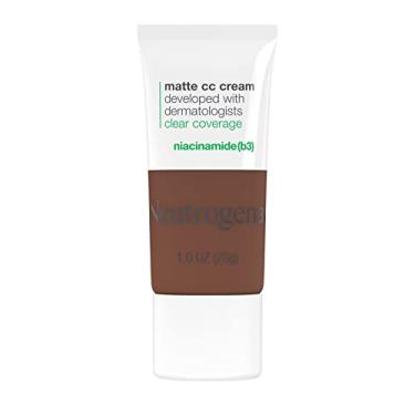 Imagem de Neutrogena Creme CC fosco impecável cobertura transparente, cobertura total de cor corretora creme maquiagem facial com niacinamida (b3), óleo, fragrância, parabeno e ftalatos, centavo 9,3 g, 28,2 g