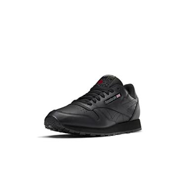 Imagem de Reebok Men's Classic Leather Sneaker, Black, 4.5 M US