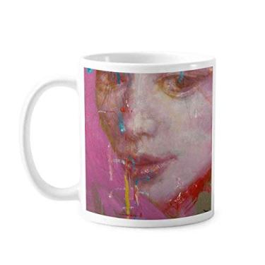 Imagem de Caneca de cerâmica para pintura a óleo Feise XJJ Copo de porcelana de café