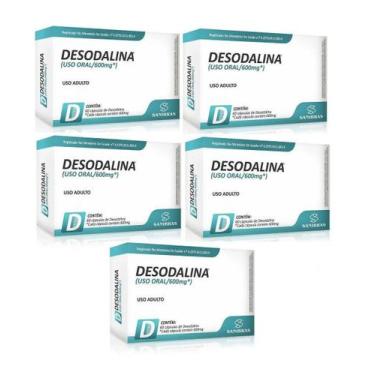 Kit 2 Desodalina 600mg - 60 Cápsulas +2 Monaliz 30 Comp