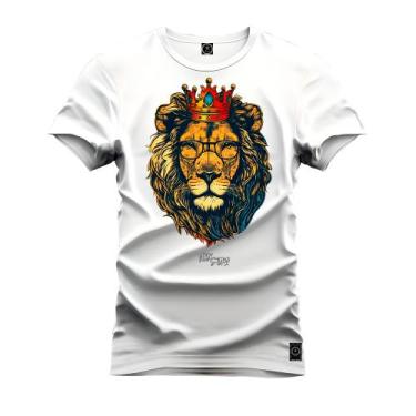 Imagem de Camisa Camiseta Premium  Leve Estampada Em Hd Leon Of King - Nexstar
