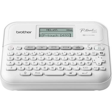 Imagem de Rotulador eletrônico portátil Brother PTD410, Branco