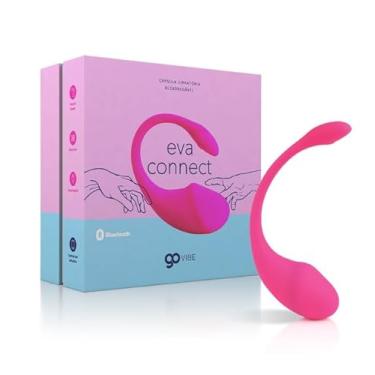 Imagem de Go Vibe Eva Connect Vibrador Controle por Aplicativo 10 Intensidades Recarregável Lacrado e Original A Sós