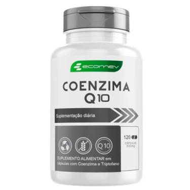 Imagem de Coenzima Q10 Coq10 Pura 500Mg 120 Cápsulas - Original Ecomev Laudo de Pureza
