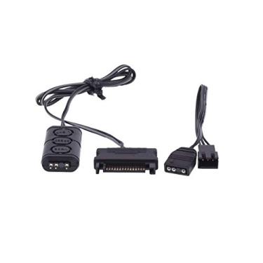 Imagem de Alphacool 15360 Aurora Eiscontrol controlador RGB endereçável - Preto Modding Flexlights