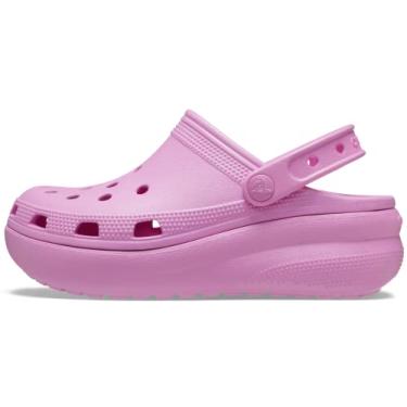 Imagem de Crocs Tamanco infantil unissex Cutie Crush, Rosa taffy, 11 Little Kid