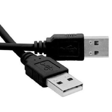 Imagem de Cabo usb-usb de 1.5m preto embalado - Jpcell