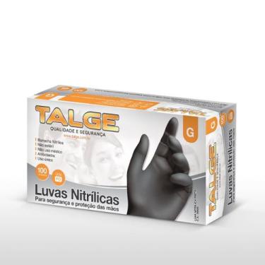 Imagem de Luva nitrilica preta s/ po g c/ 500 un. - TALGE