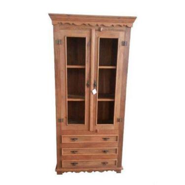 Imagem de Armário Rústico Visconde em Madeira de Demolição - Cód 2009 - Barrocar