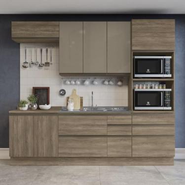 Imagem de Cozinha Completa Planejada 2,70mt 06 peças Linha Maxxi CJ14-110 Kappes