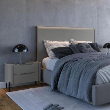 Imagem de Conjunto Cabeceira e 1 Mesa de Cabeceira 164cm Casal MDF - Casa Lar In