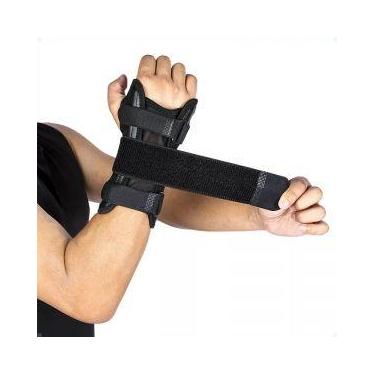 Imagem de Munhequeira com Tala Ajustável Bilateral - Alívio Imediato - Paty Shop