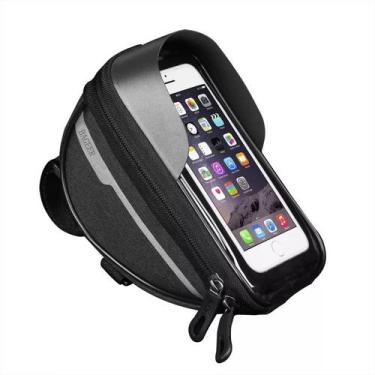 Imagem de Bolsa Para Bike Guidão Case De Bicicleta Protetor De Celular - BC BORA