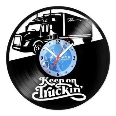 Imagem de Relógio De Parede Disco Vinil Diversos - Keep On Truckin - VDI-100 - M