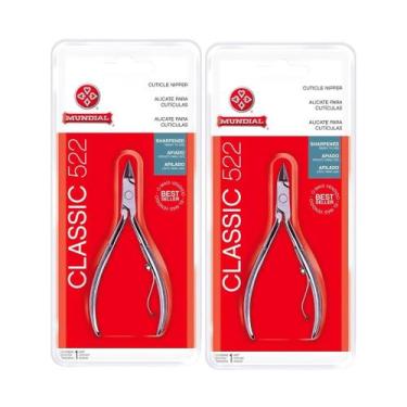 Imagem de Kit C2 Alicate Para Cutícula Classic 522  Mundial - Mundial Import E E