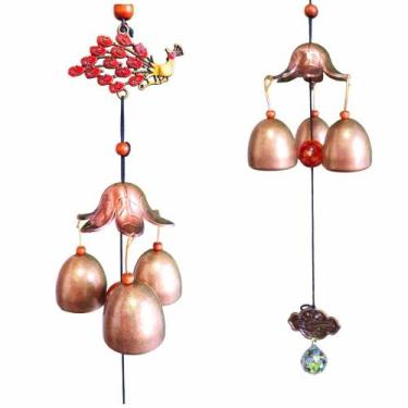 Imagem de Sino Dos Ventos Mensageiro Fenix De Fogo Suncatcher Enfeite - Althea A