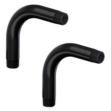 Imagem de 2 Curvas P/Eletroduto Tigre 1/2 90g Rosqueavel PVC