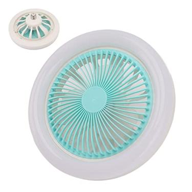 Imagem de Luz de Ventilador de Teto de 9,8 Polegadas, Lustre Com Controle Remoto Regulável Com LED, Lâminas ABS, para Sala de Estar, Quarto, Estudo 86-265V