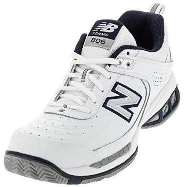 Imagem de New Balance Tênis masculino 806 V1, Branco, 12.5 Wide