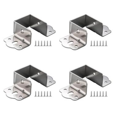 Imagem de FLCPJGV Suportes de trilho de cama 4x Acessórios, 40mm