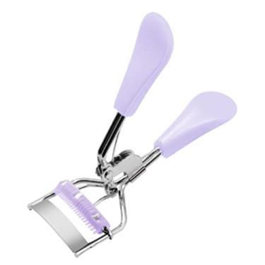 Imagem de Modelador de cílios com pente embutido, modelador de cílios profissional, acessórios para todos os formatos de olhos, roxo